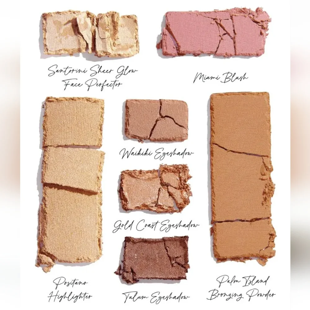 🔴 CIATE Brazilian Glow Eye & Face Palette - Light Medium - Picture 3 of 3